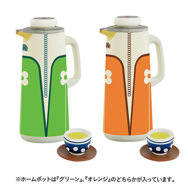 Showa Nostalgic Miniature Collection Vol. 2 [4573567402922] (Home Pot (Orange)), Ken Elephant, Trading, 4573567402922